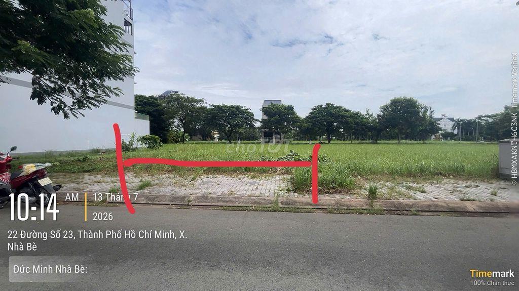 Bán đất nền dãy A6, KDC Phú Xuân. 55 triệu / m2, 120 m2 (6x20)