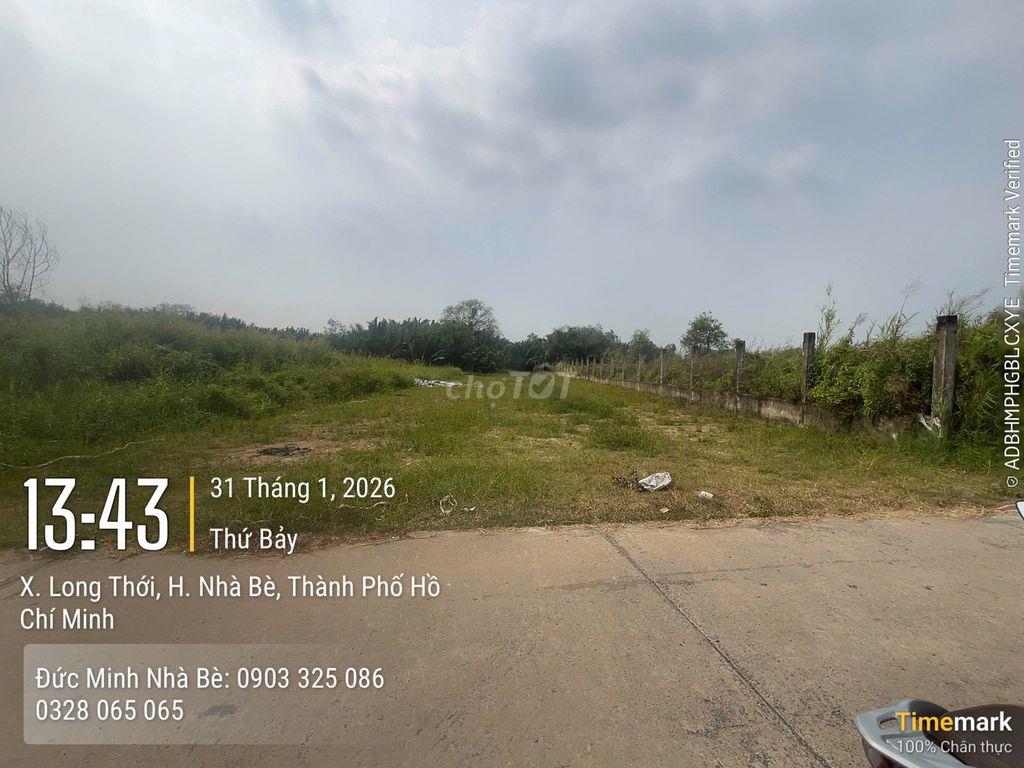 1110m2 có 300 thổ cư,  mặt đường xe hơi, Nhà Bè, Giá 10tr/m2