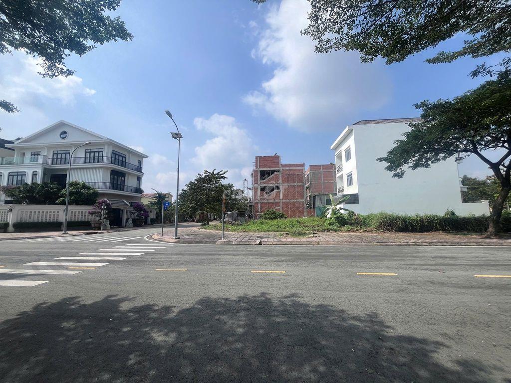 158m2 mặt đường 22m, KDC Bộ công an. Sổ riêng, Giá 13,5 tỷ