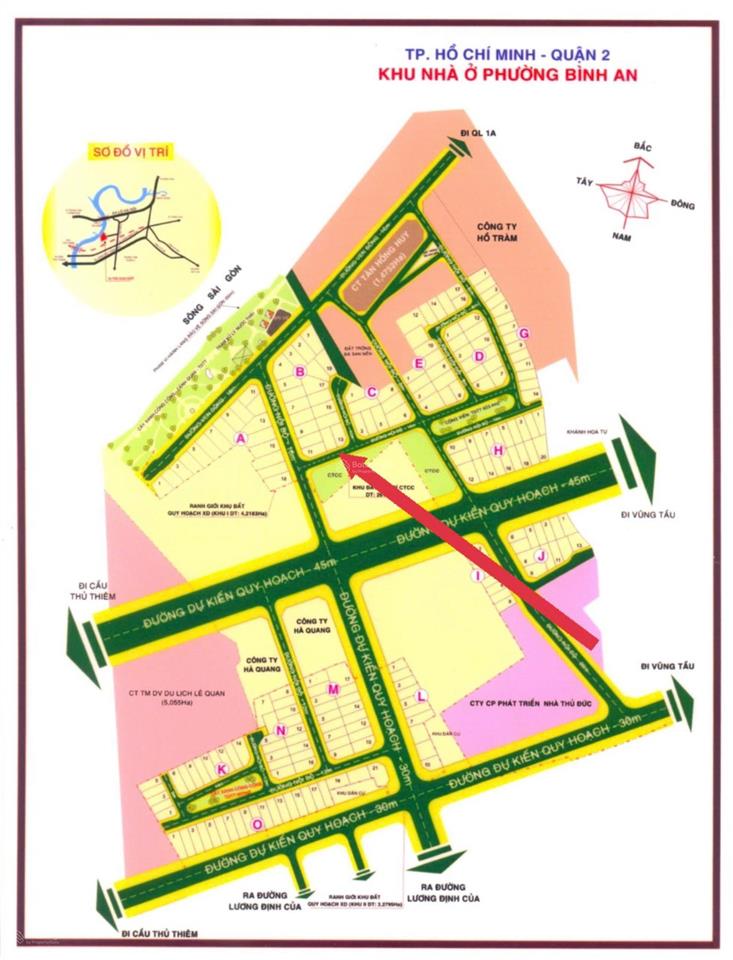 Bán đất dự án thủ đức house, phường an khánh tp hcm
