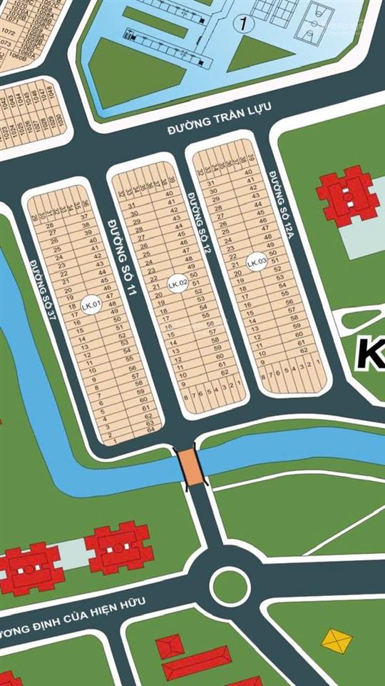 Bán đất mặt tiền đường số khu d, dự án an phú an khánh