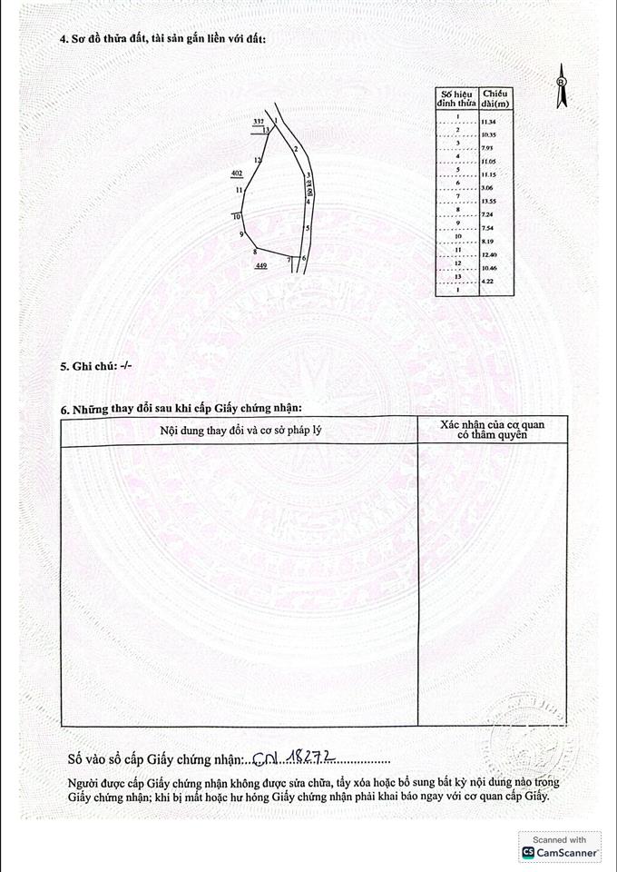 Đất nền đẹp xuất sắc tại ninh giang, 1,999 triệu / m2, 804.3m2