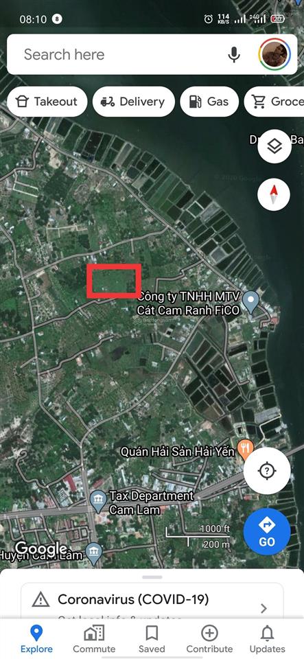 Bán đất tại cam hải tây, 15,5 tỷ, 4291,2 m2, chính chủ giá siêu hời