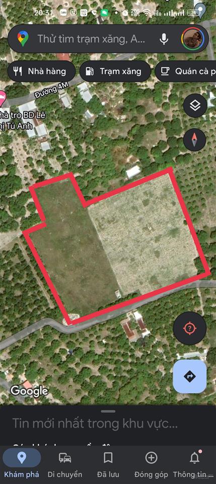 Bán đất tại cam hải tây, 15,5 tỷ, 4291,2 m2, chính chủ giá siêu hời