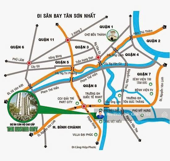 Cho thuê căn hộ 2pn 64m2 the easter city, 6b phạm hùng đầy đủ nội thất, chỉ xách vali vào ở ngay!