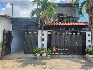 Nhà 8x20m, 1 trệt 1 lầu hẻm xe tải tô ký vào gần ngã ba bầu giáp q. 12 thuộc xã thới tam thôn cũ