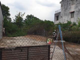 Đất thổ cư 7x23m, mặt tiền đường nhựa thông gần chợ đầu mối hóc môn xã bà điểm