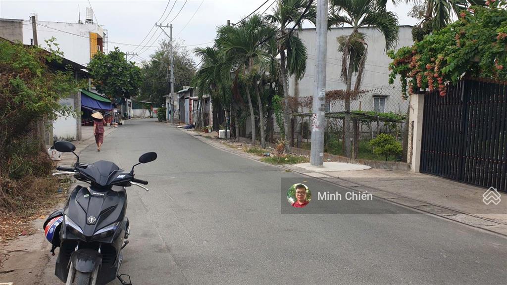 Đất thổ cư 7x23m, mặt tiền đường nhựa thông gần chợ đầu mối hóc môn xã bà điểm