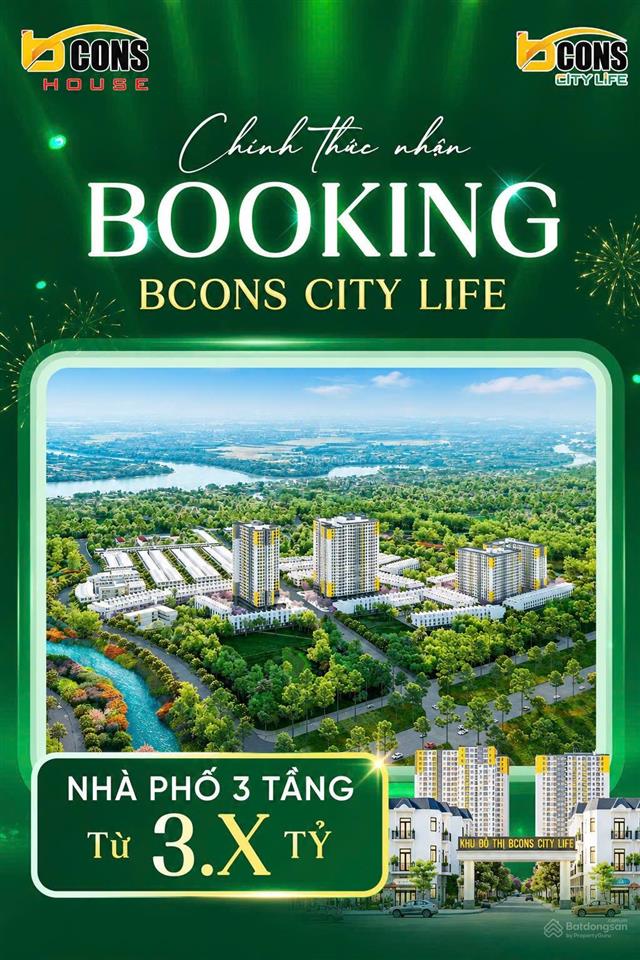 Bán bt đẹp tại khu đô thị bcons city life, 3,5 tỷ, 210m2 sd, 4pn, 4wc, 3t