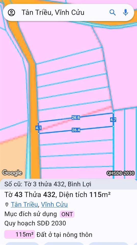 Bán sỉ và lẻ 50 lô đất sổ riêng thổ cư phường tân triều tp đồng nai . giá chỉ 890tr