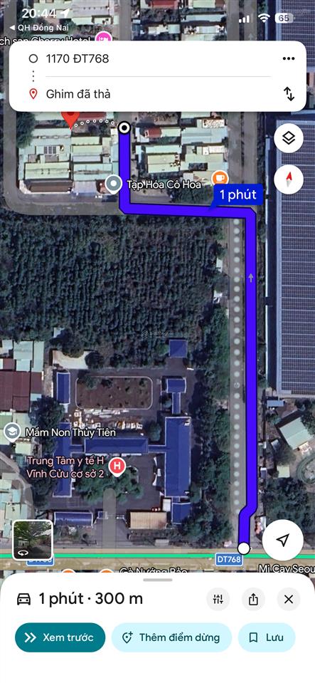 Bán đất sổ riêng thổ cư khu dân cư miền đông  phường tân triều  đồng nai