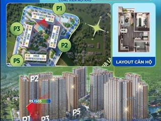 Căn 1pn+ tại the park land, kđt vinhomes ocean park, nghĩa trụ. hưng yên