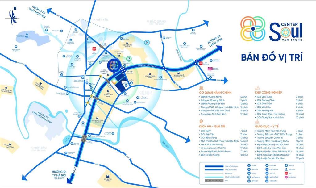 Soul center vân trung thông tin dự án nhà ở xã hội tại tp bắc ninh