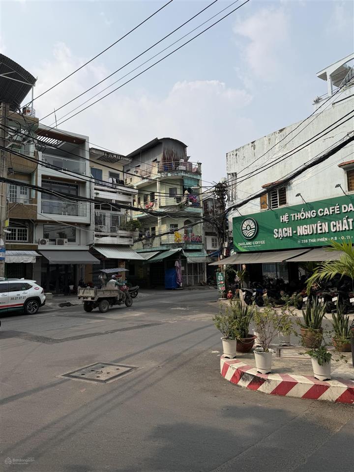 Góc 2mtkd đường thái phiên (56m2 , 2 lầu st), f9, quận 11, chỉ 10.6 tỷ tl.