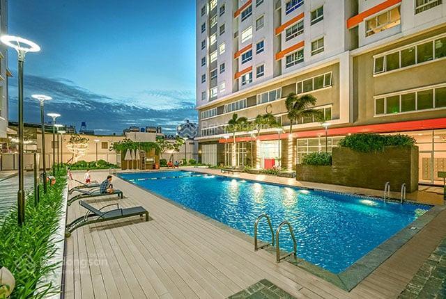 Chính chủ gửi bán căn 1 phòng ngủ c/c moonlight park view, có sổ hồng, gọi 0931 918 *** xem nhà 24/7