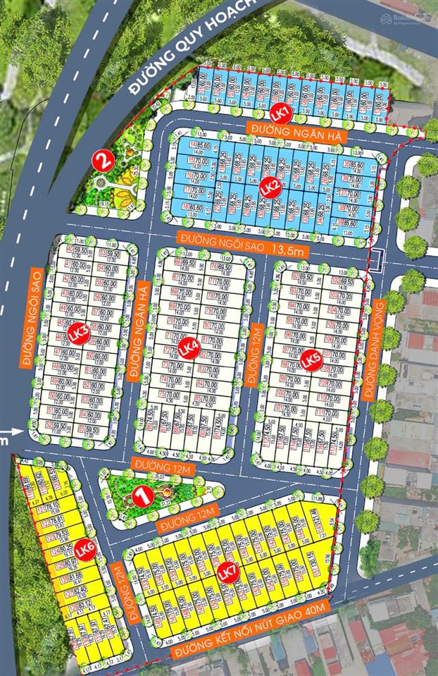 Bán cắt lỗ liền kề star central giá rẻ nhất dự án