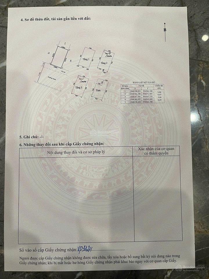 Nhà liền kề 45m2 4 tầng hoàng huy grand tower, hồng bàng, hải phòng  giá 5,5 tỷ