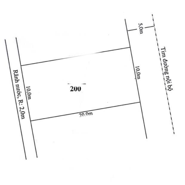 Bán đất 200m2 ngang 10m khu chapi cái tắt, an đồng, an dương