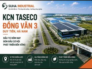 Cho thuê xưởng 1.500 m2 tại kcn đồng văn 3, giá chỉ 101.595đ/m2/ tháng