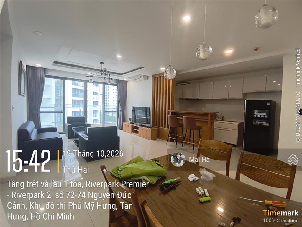 Ch riverpark 2 giá chỉ 35 triệu/tháng | nội thất đẹp, view thoáng, lầu cao