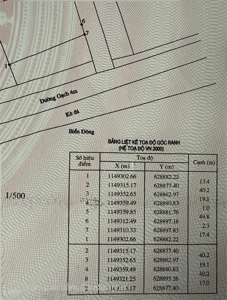 Bán đất chính chủ mặt tiền biển 30.4 cần giờ gần metro và vin cần giờ