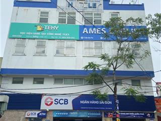 Cho thuê mặt bằng trung tâm hải phòng tầng 2 & tầng 3 tòa nhà số 73 điện biên phủ hồng bàng