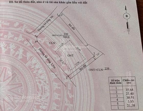 Bán đất 780m2 tại phường bàn thạch, tp đà nẵng, mặt tiền rộng 35m, giá chỉ ~2.5 triệu/m2