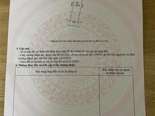 Bán 150m² đất biểu khê  thư lâm  giá rẻ ô tô chạy thông