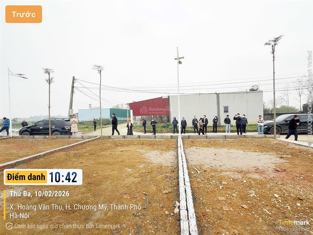 Lô góc hiếm có 89,4m2 full thổ cư. hàng f0 gần trung tâm hà đông  chương mỹ  hà nội. giá 1,4 tỷ