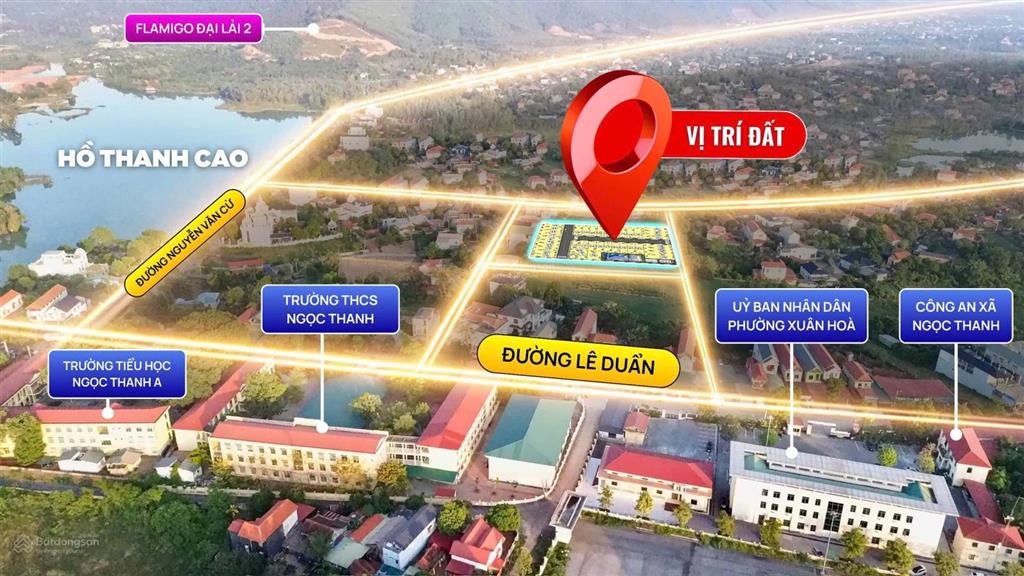 Đất gần đại học sư phạm 2 xuân hòa siêu đẹp, vị trí trung tâm, dân cư đông đúc sầm uất, tiện ích