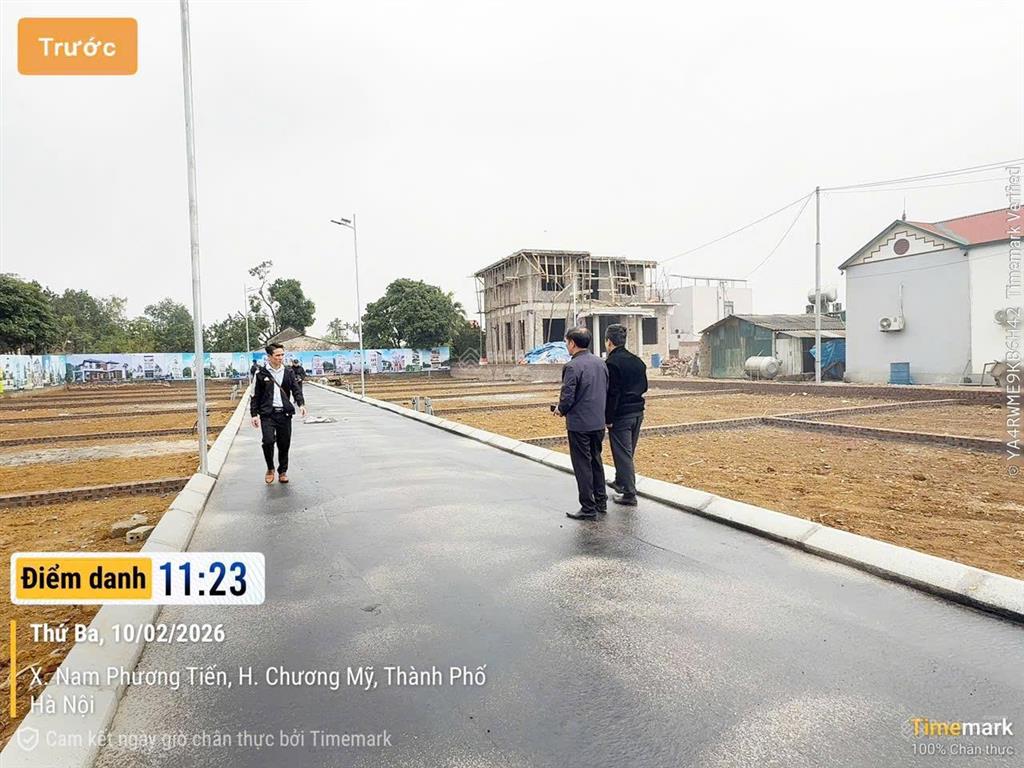 Đất xuân mai chương mỹ cách trung tâm 15km dân cư đông đúc
giá chỉ 1.4 tỷ/lô hơn 80m2 full thổ cư