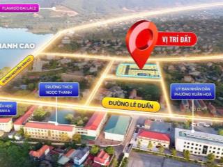 Quỹ đất hàng f0 sát mặt hồ đải lải gần trung tâm hà nội 15 phút di chuyển. đất đẹp 80m2 full thổ cư