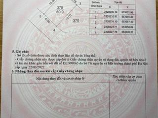Bán đất tại đồng trạng, 60m2, giá thỏa thuận, xã cổ đông, thị xã sơn tây