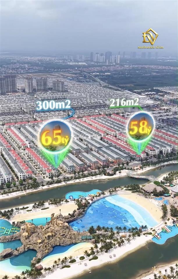 Cần tiền bán gấp, cắt lỗ 10 tỷ biệt thự đơn lập view hồ tạo sóng.  0941 851 ***