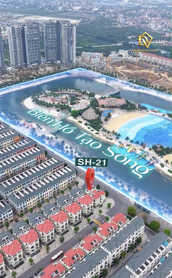Cần tiền bán gấp, cắt lỗ 10 tỷ biệt thự đơn lập view hồ tạo sóng.  0941 851 ***
