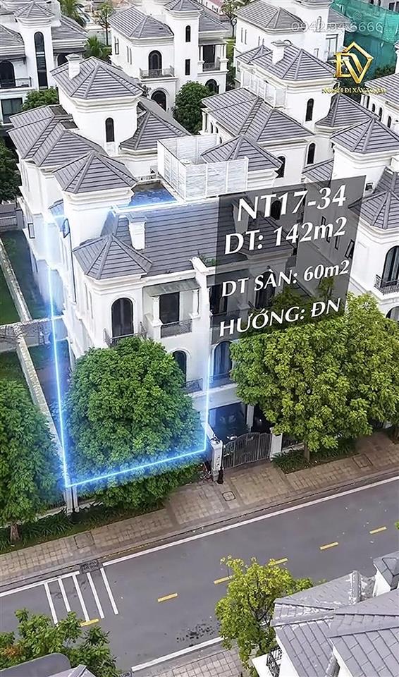 Cần bán gấp biệt thự song lập ngọc trai hướng đông nam. chỉ 30 tỷ, 0941 851 ***