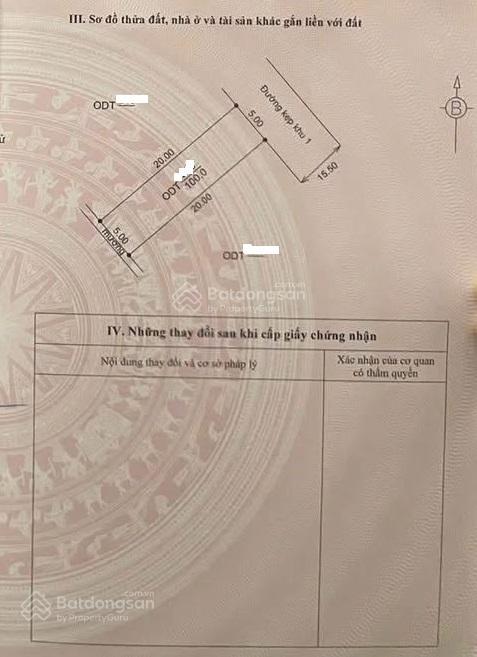 Bán gấp giá tốt khu vực khu 1, thị trấn quán lào
