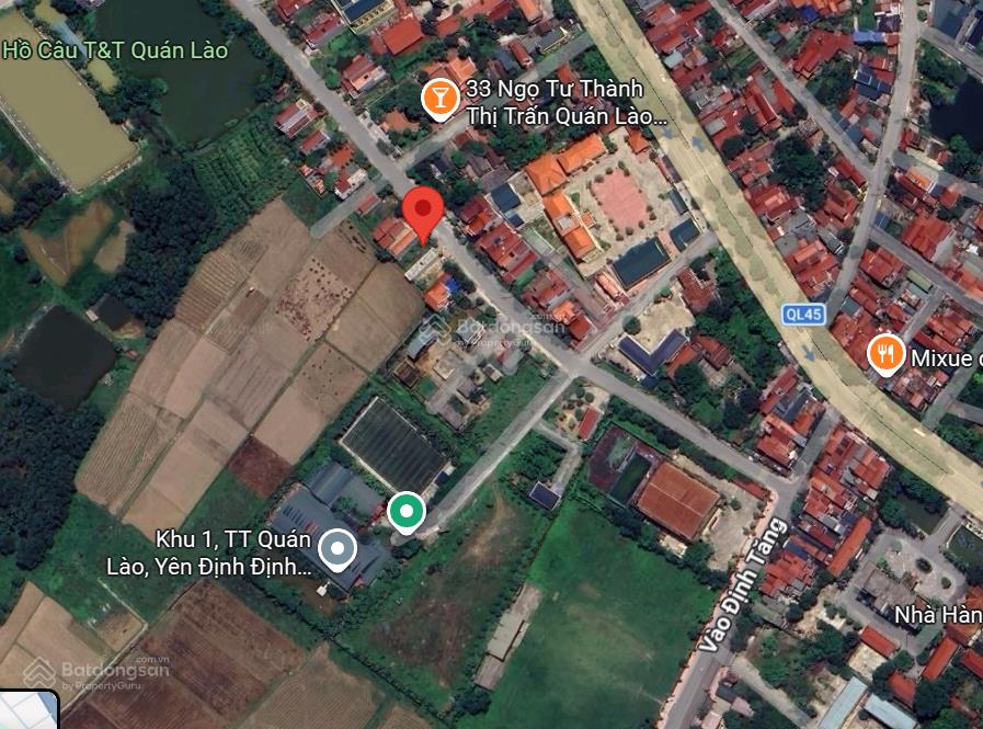 Bán gấp giá tốt khu vực khu 1, thị trấn quán lào