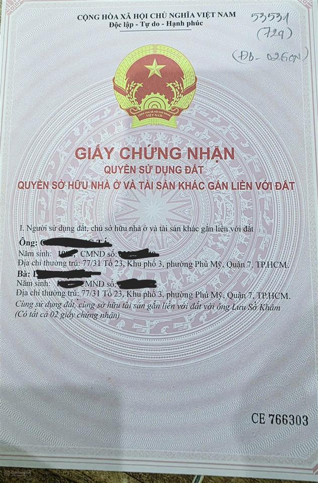 Bán nhà sổ hồng riêng 1 trệt 2 lầu số 23/55/1 phố mai hắc đế, quận 8, dt 42m2