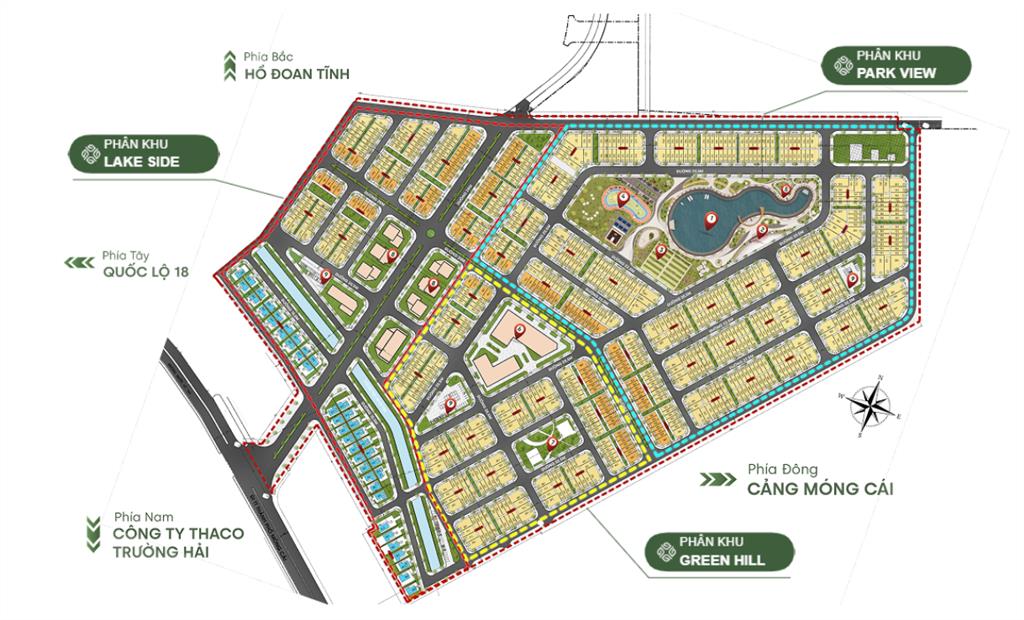 Chính chủ bán đất nền dự án green valley tọa lạc tại đường 18, p. hải yên, móng cái, quảng ninh