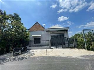 Bán nhà mặt tiền đường nhựa 500m2, thông ra sông sài gòn bình mỹ, củ chi cách kcn đông nam 500m