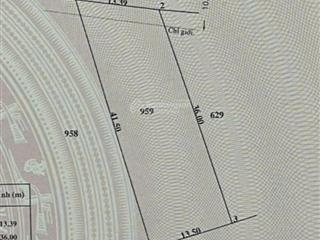 Cần bán gấp lô đất nông nghiệp 500m2 (13.3x36m) mặt tiền rạch thi đua quy hoạch trong khu dân cư