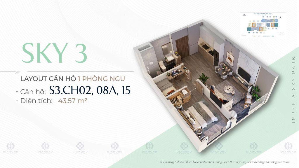 🚀 Chính Thức Ra Hàng Đợt 2 - Tòa Sky 3 Tại Imperia Sky Park Chiết Khấu Lên Tới 13.7%