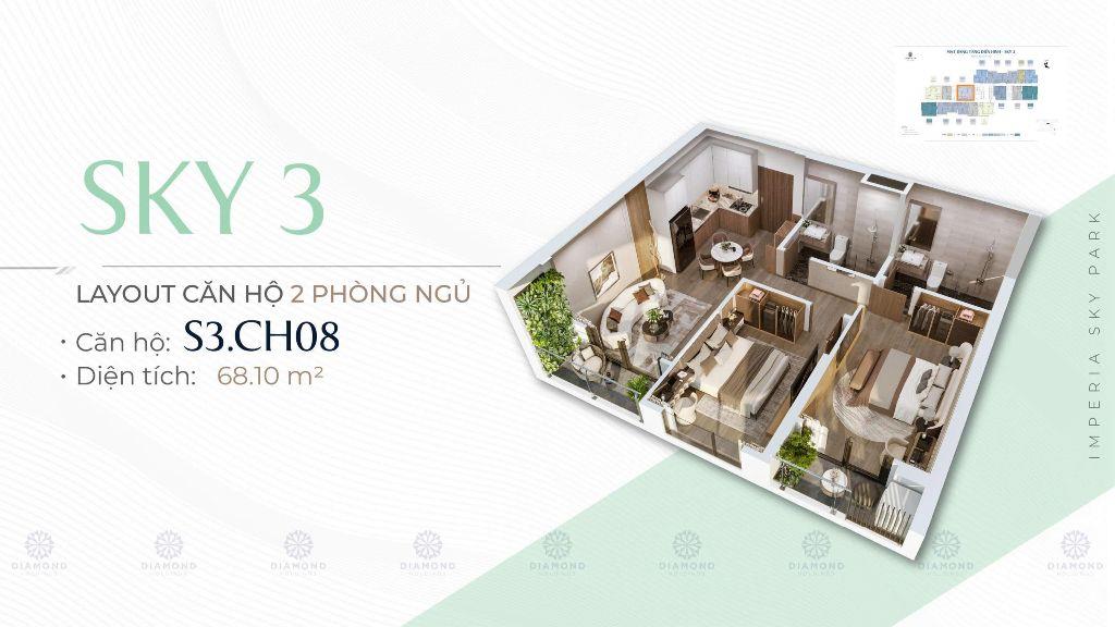 🚀 Chính Thức Ra Hàng Đợt 2 - Tòa Sky 3 Tại Imperia Sky Park Chiết Khấu Lên Tới 13.7%