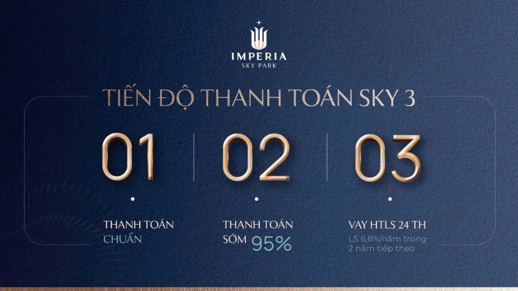 🚀 Ra Hàng Đợt 2 – Tòa Sky 3 | Imperia Sky Park - Booking Sớm Chiết Khấu Lên Tới 12.7% 