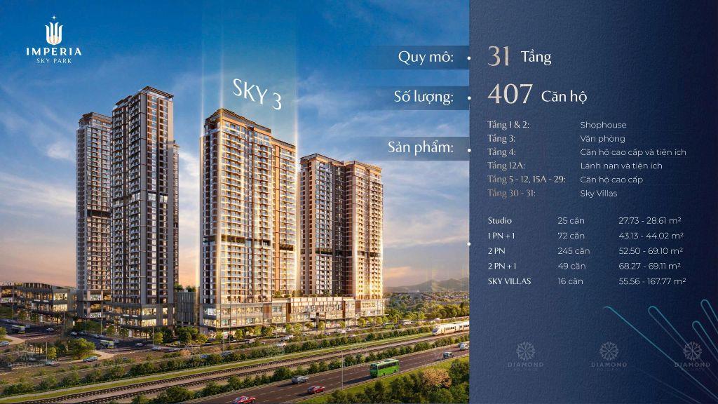 ✨ Chính Thức Ra Hàng Đợt 2 Tòa Sky 3 Imperia Sky Park Với Chính Sách Bán Hàng Cực Khủng