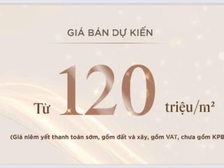 Vista Nam An Khánh Thanh Toán Sớm Nhận Chiết Khấu Lên Đến 20% Giá Chỉ Từ 120 tr/m²