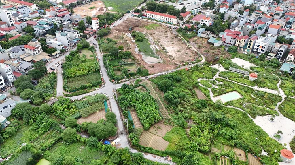 Bán gấp đất dịch vụ x2 an thượng lô góc 91m2 mặt đường 36 cạnh ubnd cũ