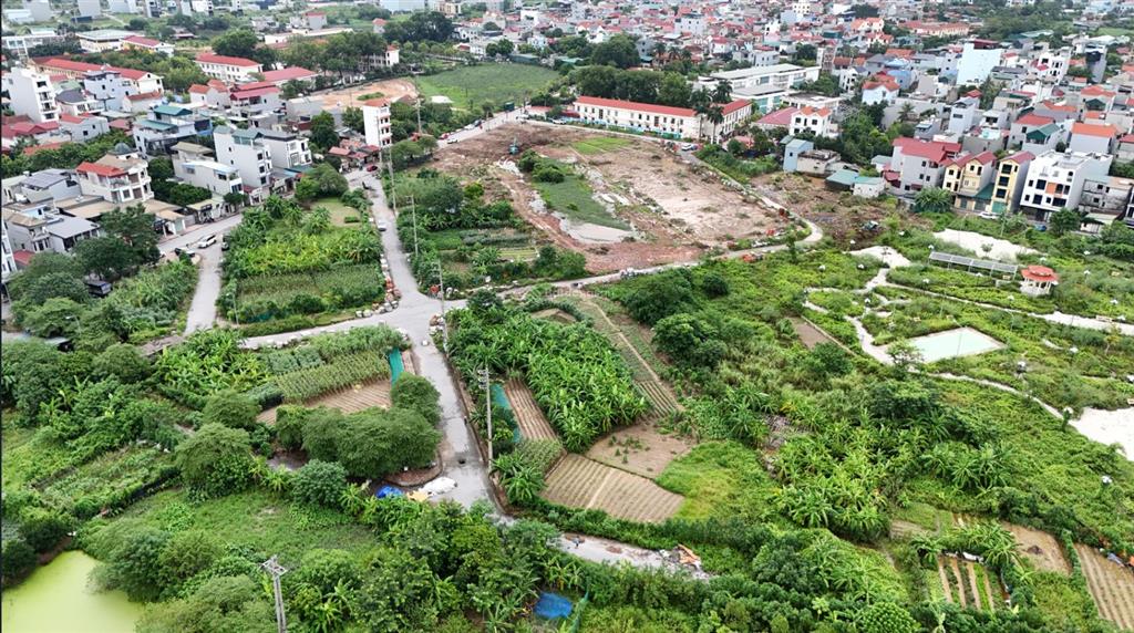 Bán gấp đất dịch vụ x2 an thượng lô góc 91m2 mặt đường 36 cạnh ubnd cũ