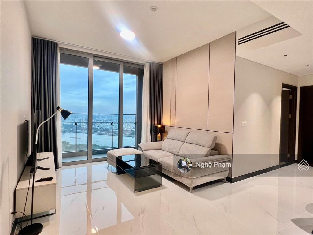 Cho thuê căn hộ 2 phòng ngủ empire city thủ thiêm, nội thất cao cấp sang trọng, view sông, mát mẻ